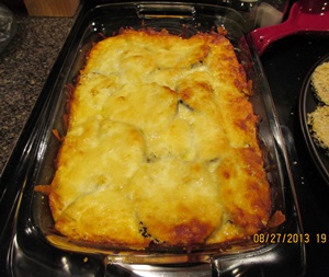 baked eggplant parmesan recipe