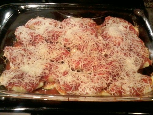 baked stuffed pasta shells