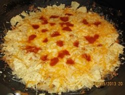 melt the cheese on your easy mexican casserole