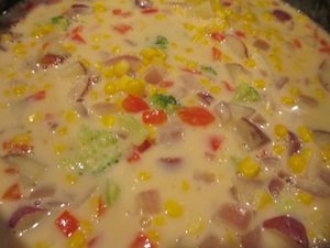 vegetarian potato corn chowder recipe