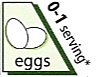 eggs from the vegetarian food pyramid