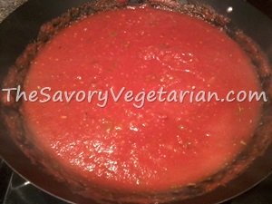 vegetarian spaghetti sauce